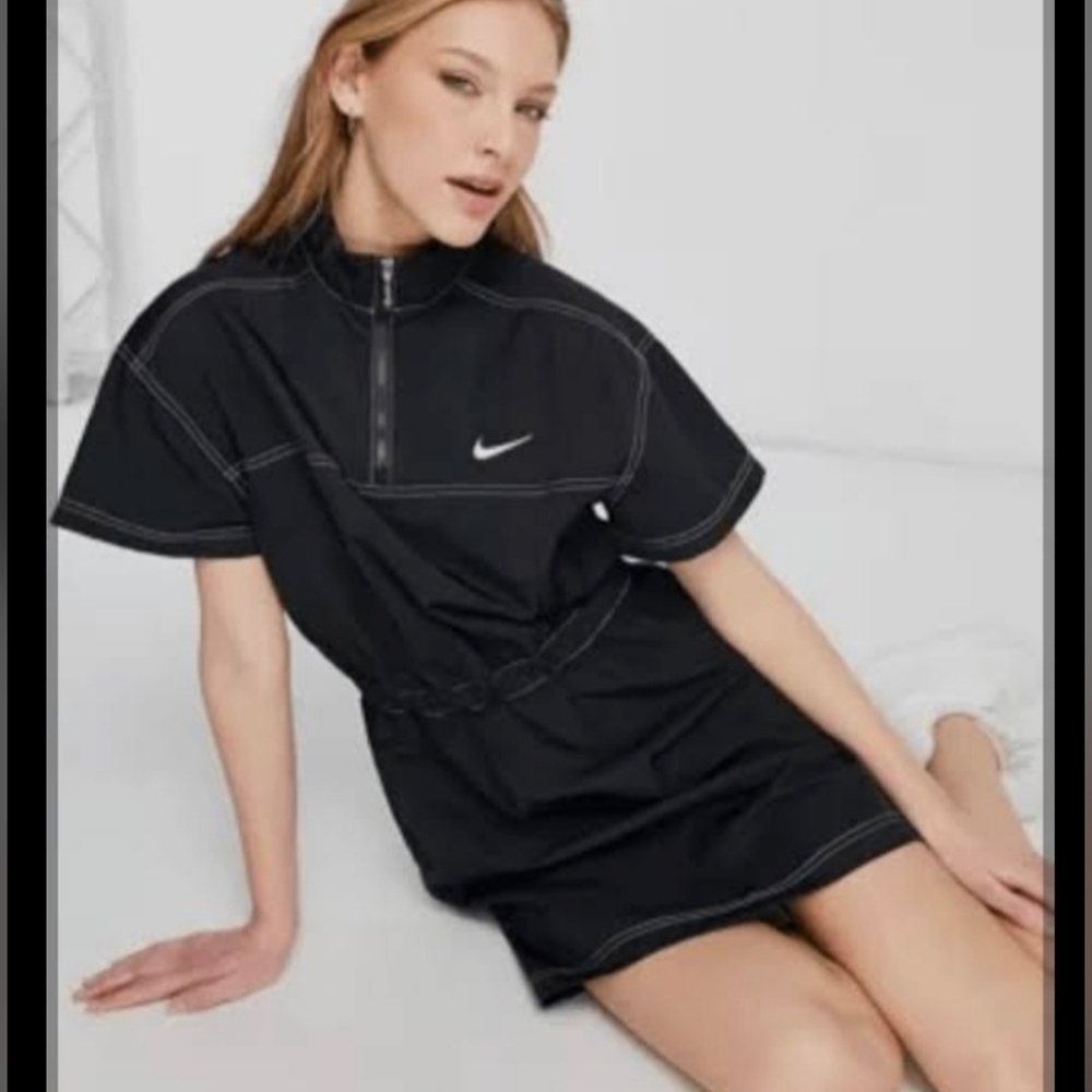 Nike Black Dress with White Accents